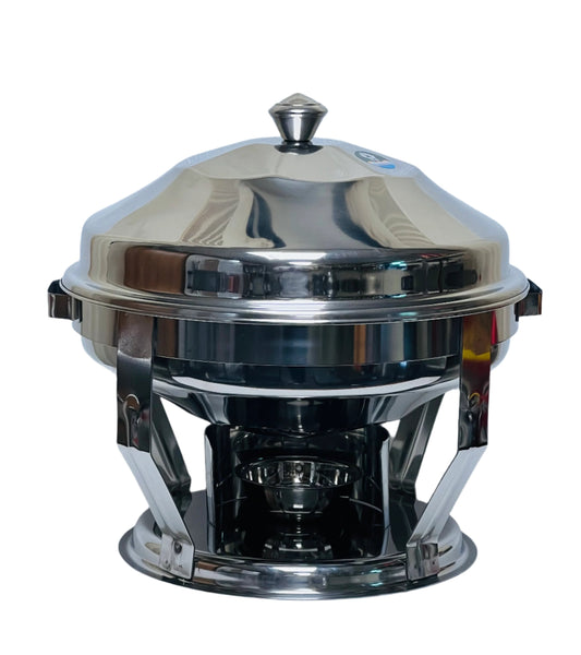 Stainless Steel Diamond Style Chafing Dish For Serverware - 7.5 Ltr