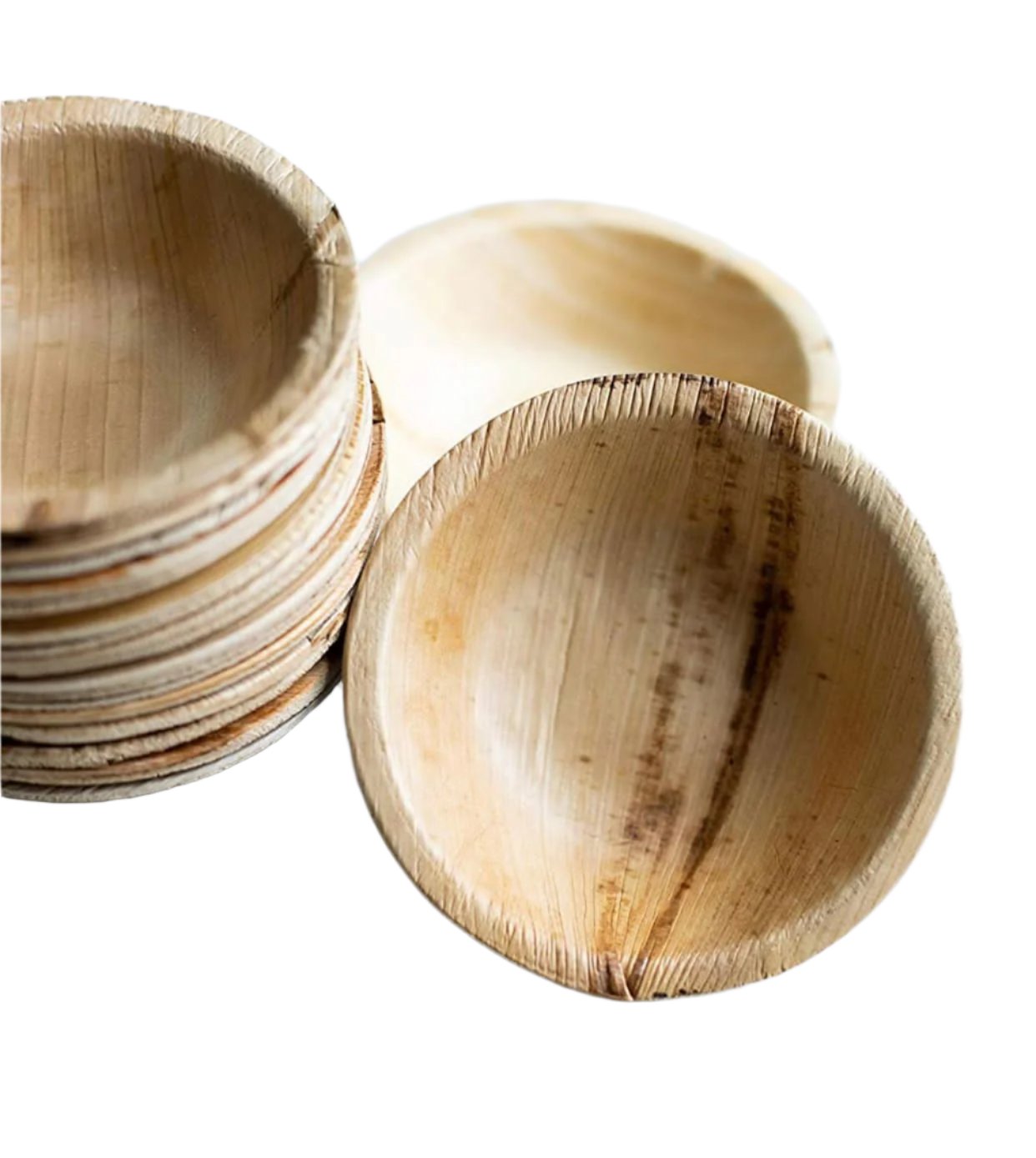 Eco-Friendly Disposable Round Deep Bowl - 4" (Pack of 25 Pcs)