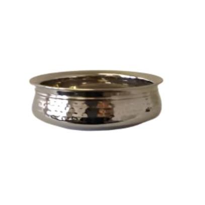 Stainless Steel Hammered Handi (3 Sizes)