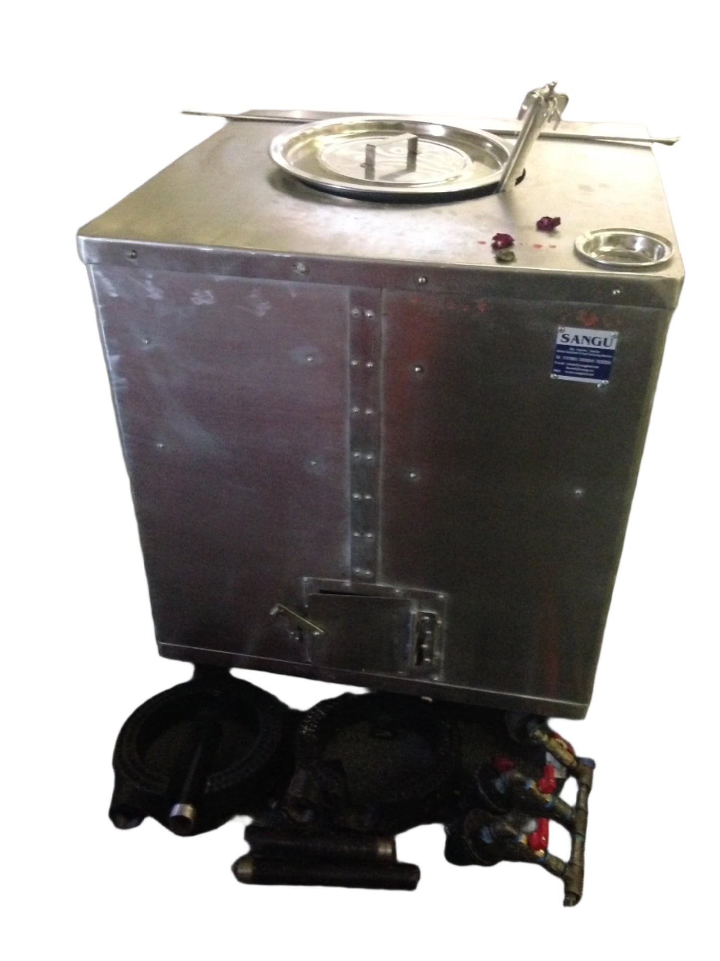 Stainless Steel Square Gas Tandoori Oven for Restaurant