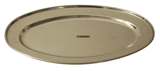 Stainless Steel Hammered Oval Dish (3 Sizes)