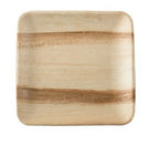 Eco-Friendly Disposable Square Plates - 2 Sizes (6 & 10") (Pack of 25 Pcs)