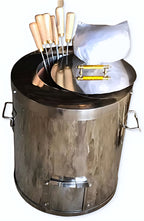Portable Small Stainless Steel Round Baby Tandoor for Home - 18"