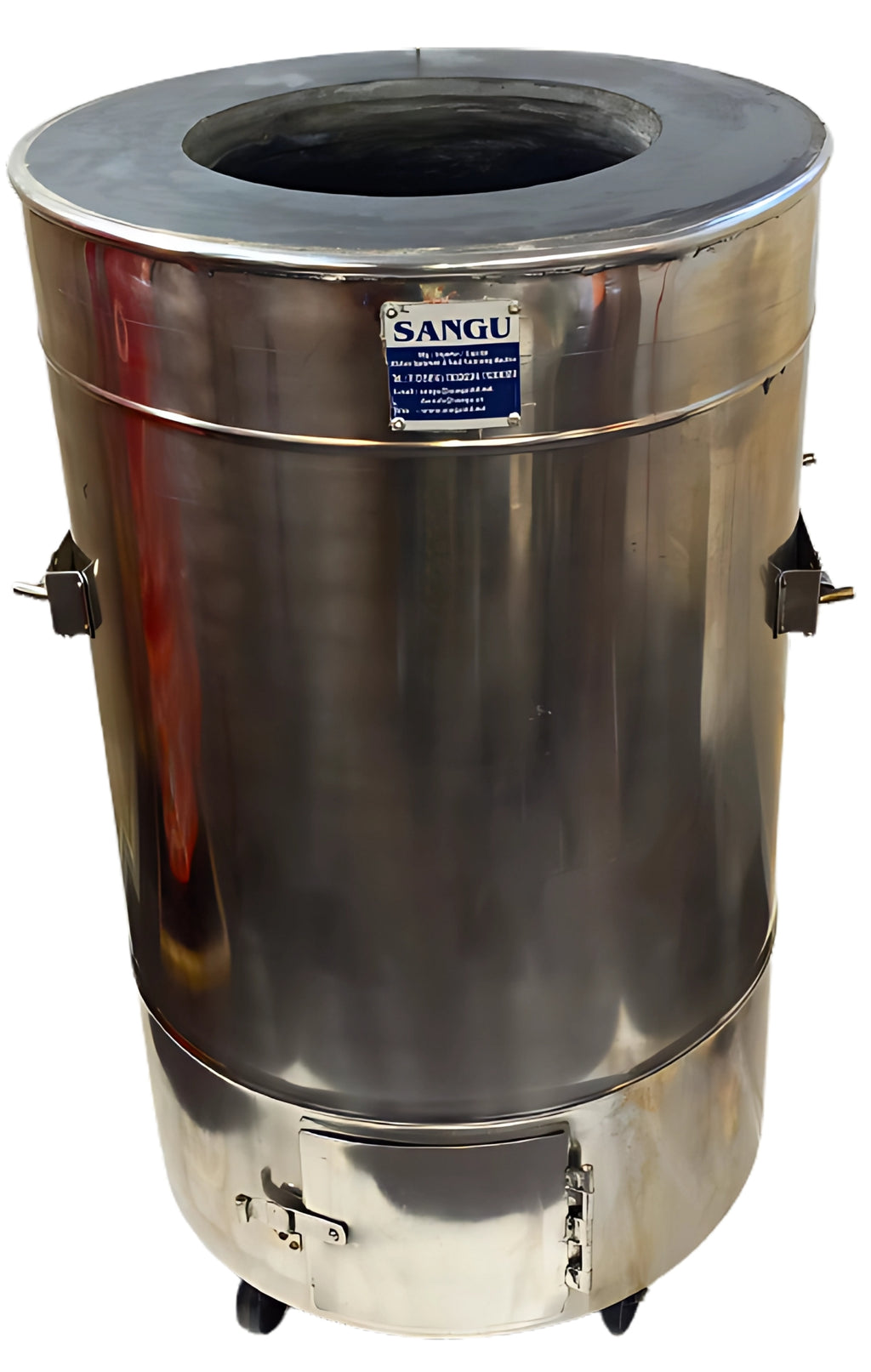 Portable Stainless Steel Drum Tandoor for Catering / Home