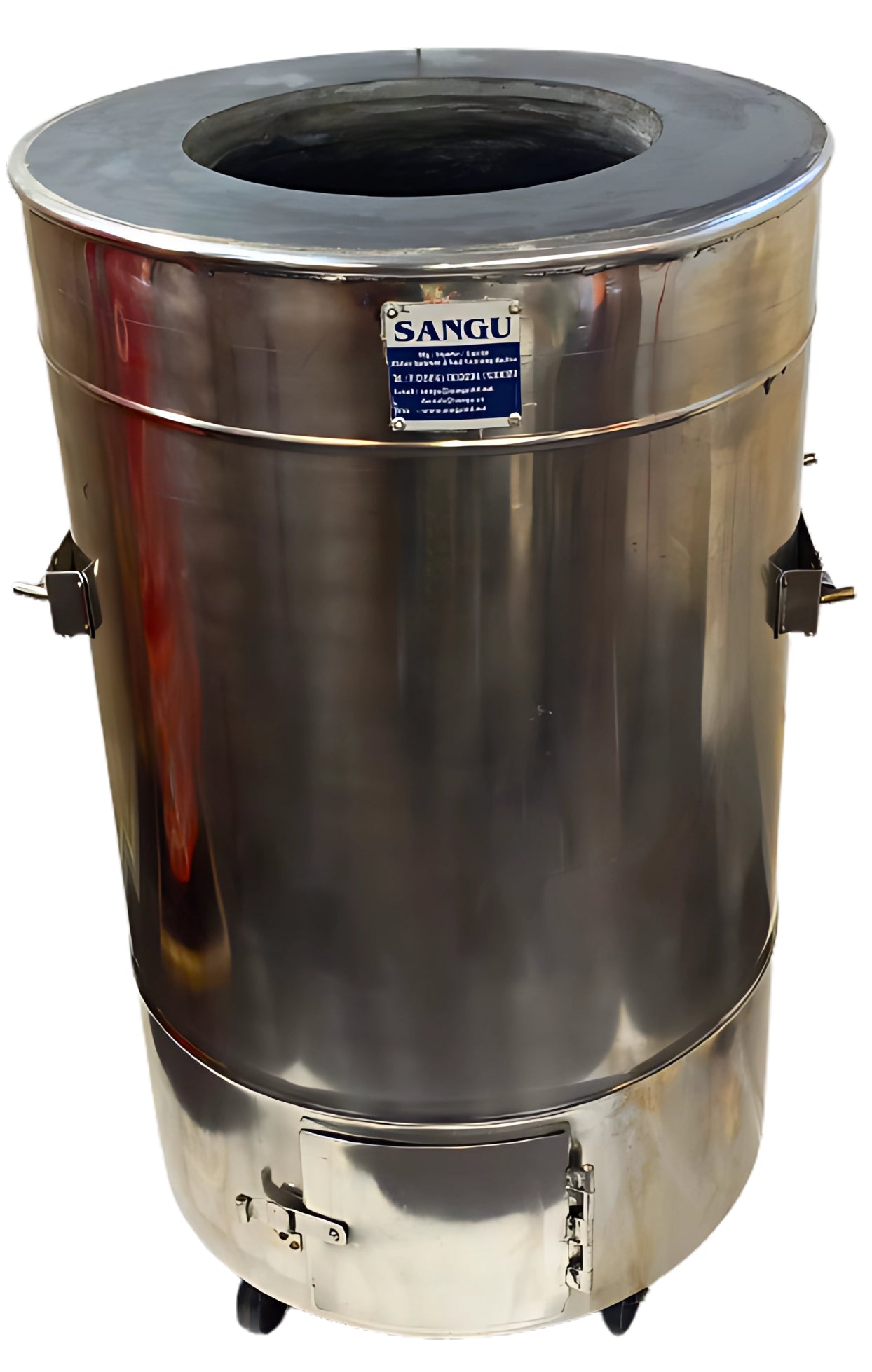 Portable Stainless Steel Drum Tandoor for Catering / Home