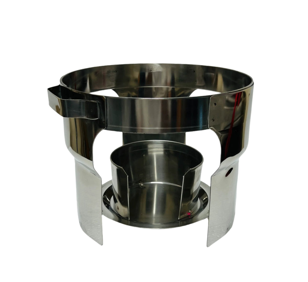 Stainless Steel Tikki Tawa / Tava Stand for Restaurants 15"