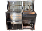 S.S. Juice Counter with Sink