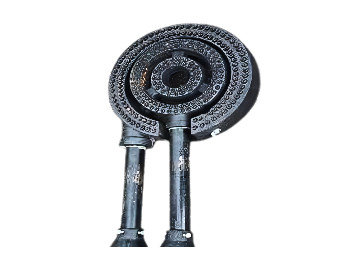 Gas Burner With Fittings for Cooking