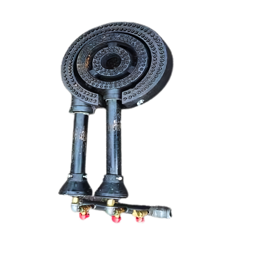 Gas Burner With Fittings for Cooking