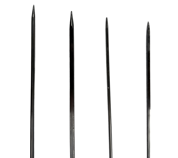 Roti / Bread Wood Handle Tandoor Skewers Pair for Tandoori