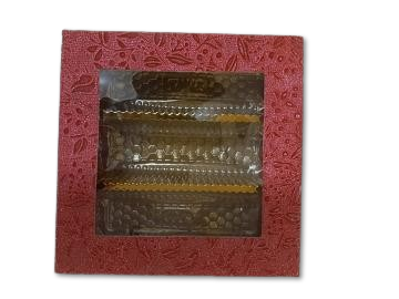 purple color sweet box  1/4 KG