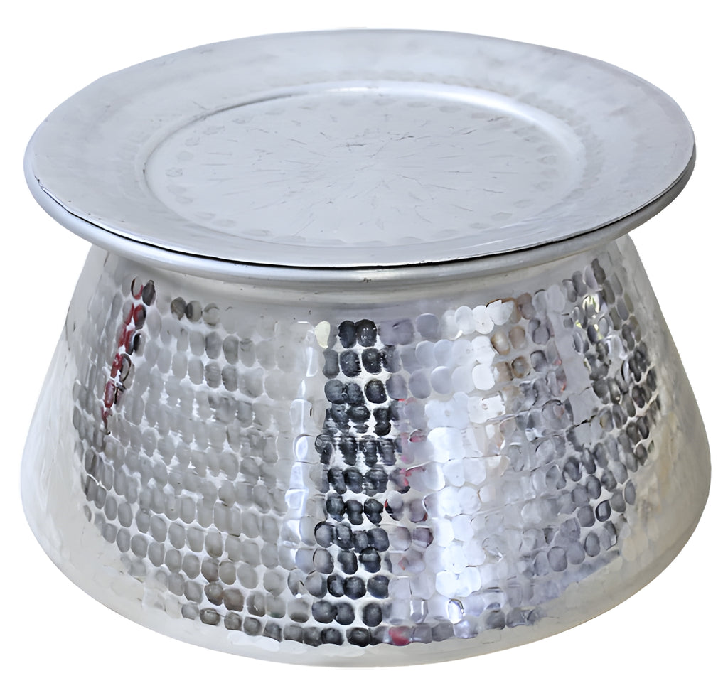 Alu. BIriyani pot / Aluminum Biryani Cooking Vessel with lid ( 6 Sizes  available )