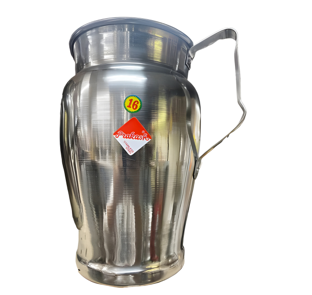 Indian Design Stainless Steel Water Jug (4 Liters)