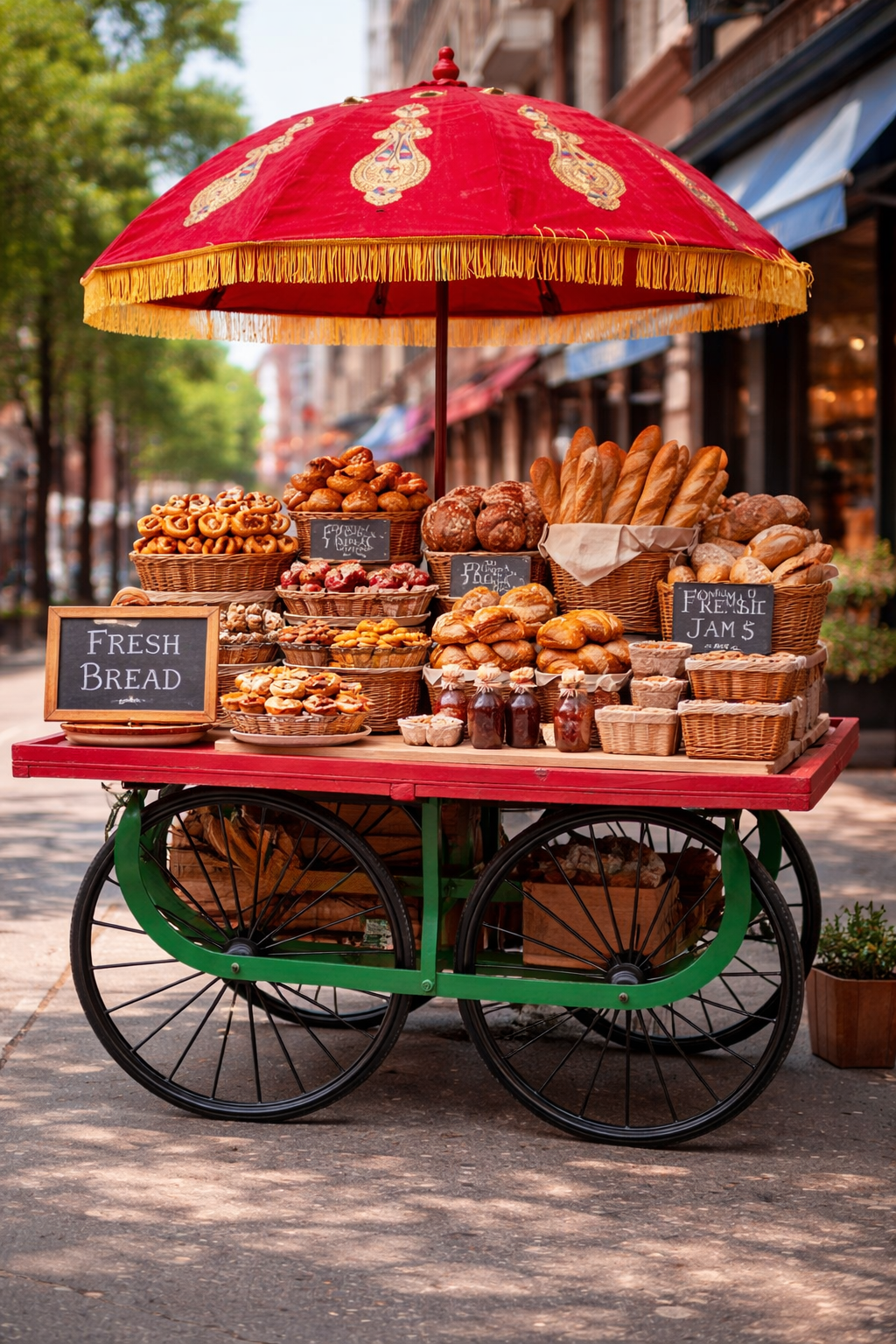 Food Push Cart
