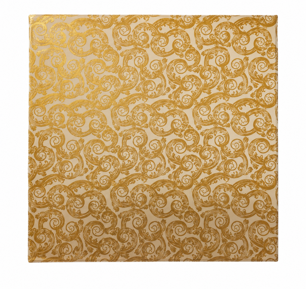 Beautiful Decorative Empty Sweet Boxes with Gold Leaf Pattern - 1/2 Kg