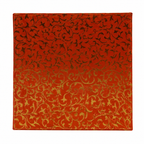Beautiful Decorative Red Empty Sweet Boxes with Gold Leaf Pattern - 1/2 Kg