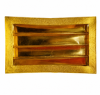 Fancy Decorative Design of Empty Sweet Boxes (Golden) - 1 Kg