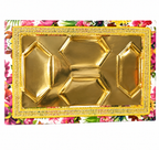 Flower Print 4 Partition Dry Fruit Box- S029