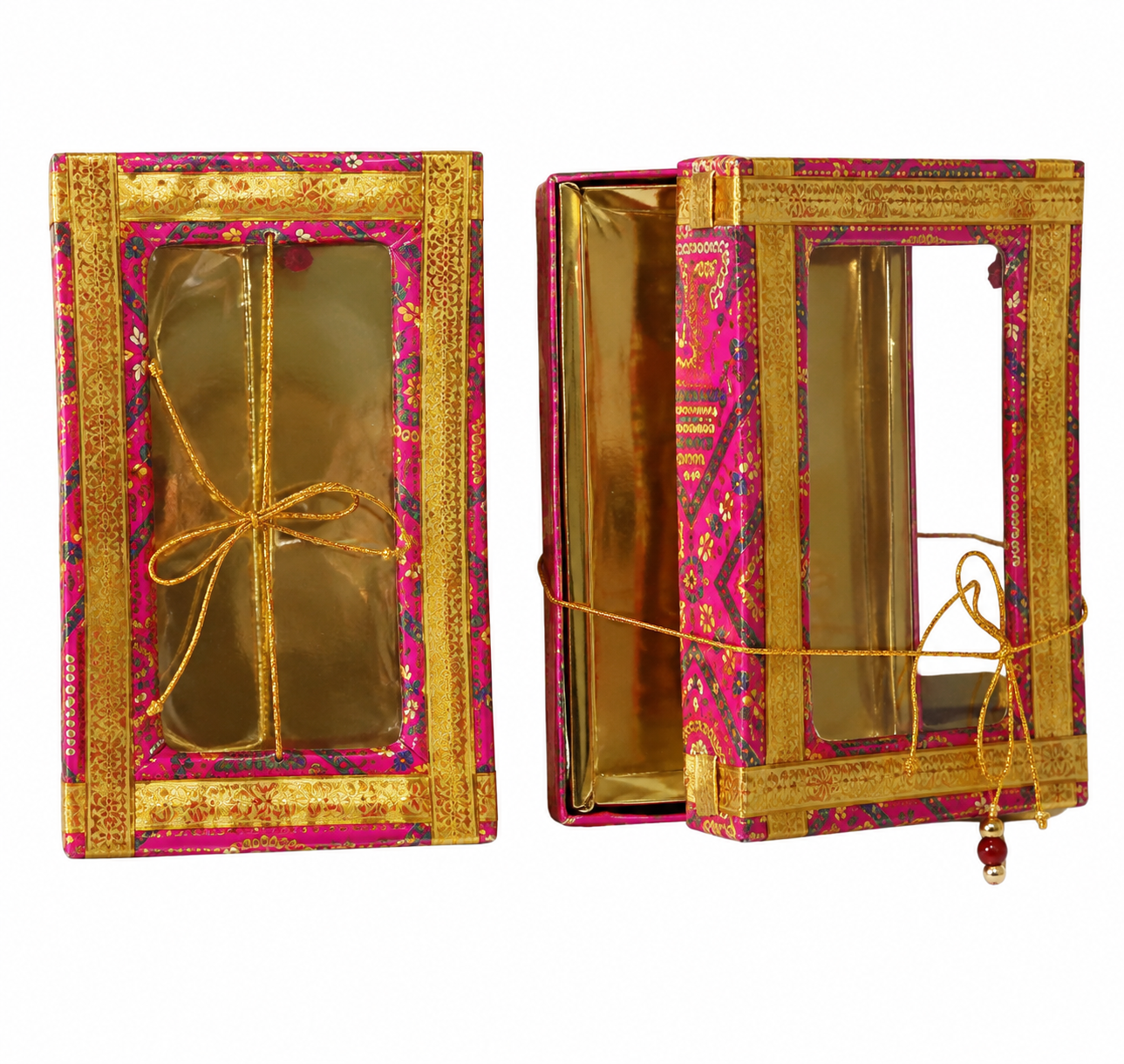 Pink Bandhani Sweet Box