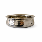 Stainless Steel Hammered Handi (3 Sizes)