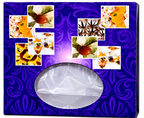 Fancy Design Blue Empty Sweet Folding Folding Boxes - 250 Gms