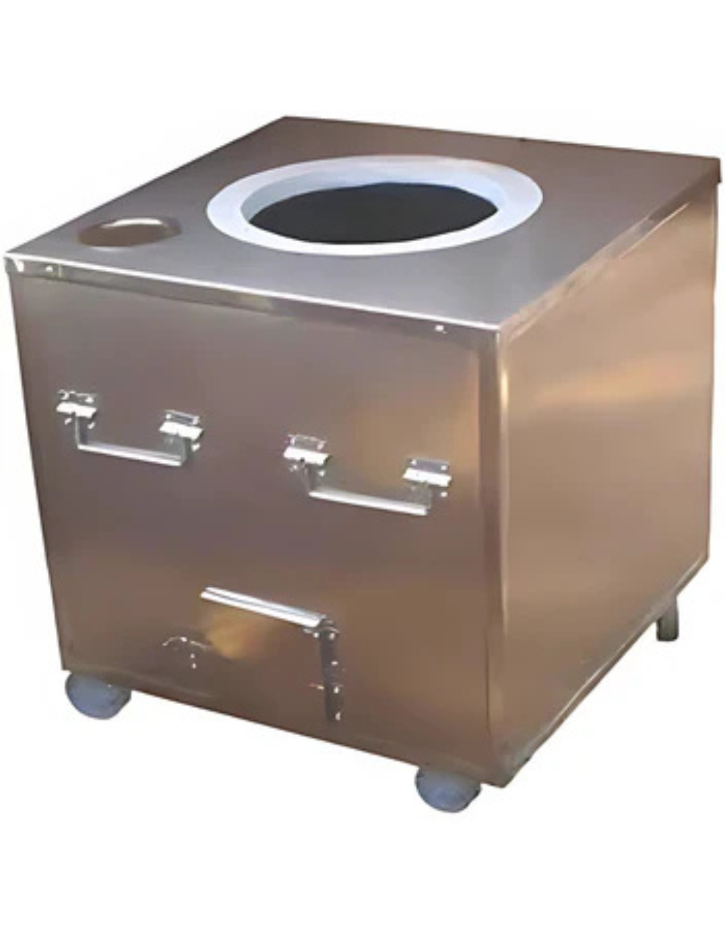 Stainless Steel Square NON NSF Coal Tandoori Oven for Restaurant  32" x 32" x 36"