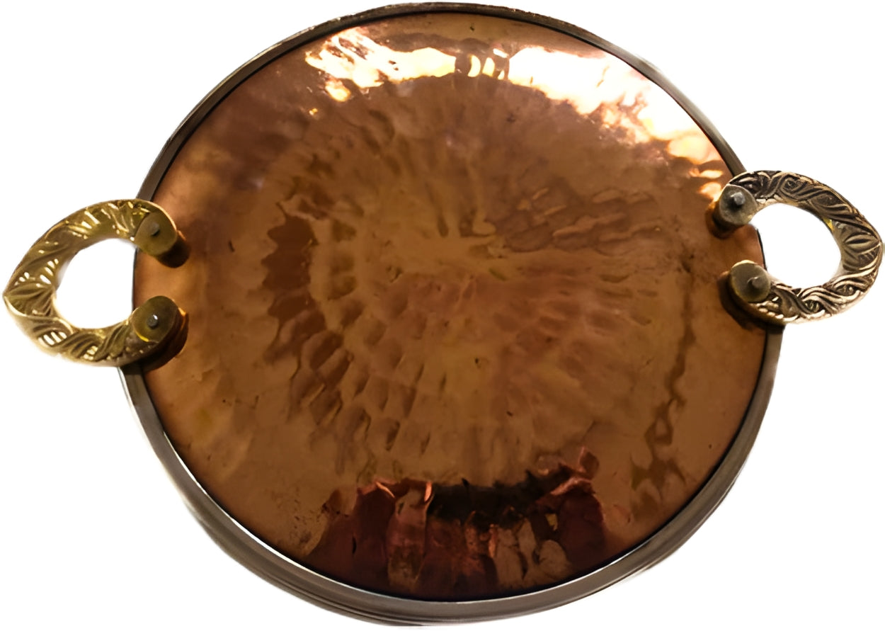 Copper Hammered Tava (3 Sizes)