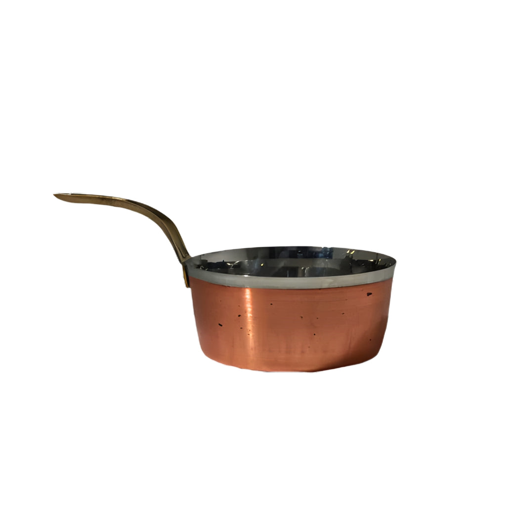 Copper Stainless Steel Mini Saucepan Serving Ware (Plain) - 2 Sizes