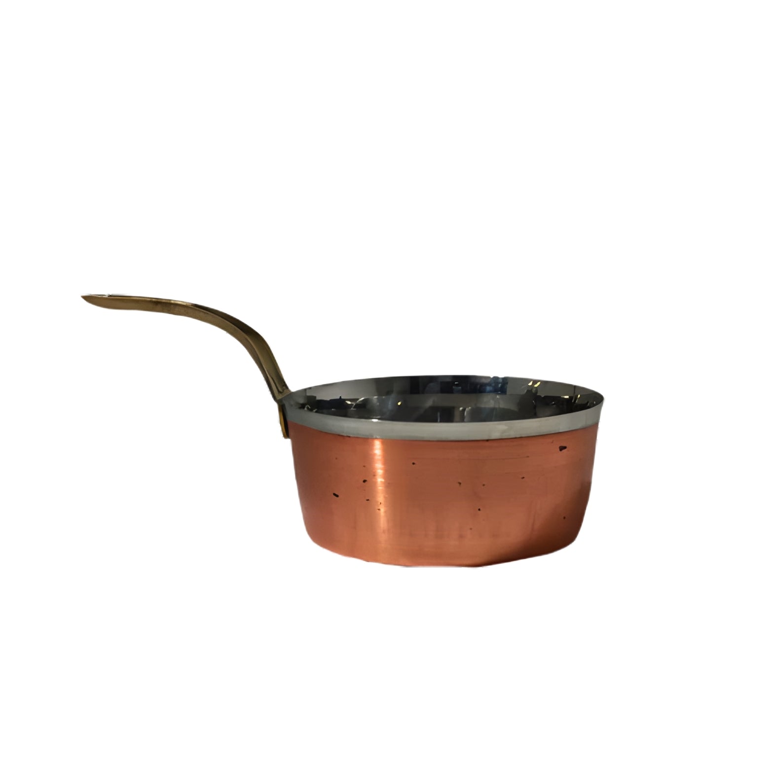 Copper Stainless Steel Mini Saucepan Serving Ware (Plain) - 2 Sizes