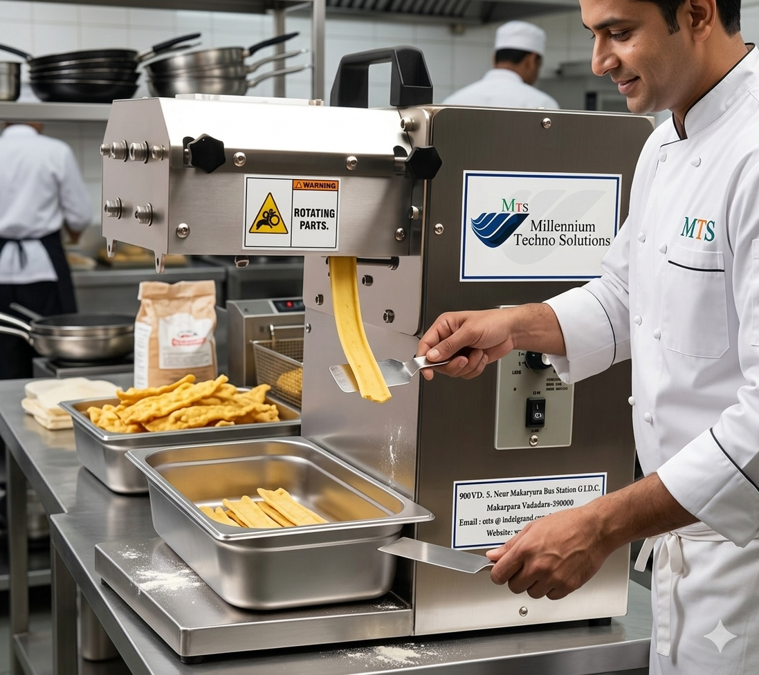 Stainless steel  Fafda Making Machine (Regular & Jumbo) - 110 Volt - I Phase