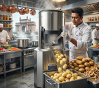 Commercial Grade Potato Peeler Machine