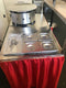 Live Tikki/Chaat Counter Trolly for Catering & Restaurant on Wheels