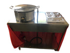 Live Tikki/Chaat Counter Trolly for Catering & Restaurant on Wheels