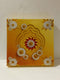 Beautiful Decorative White & Yellow Flower Design of Empty Sweet Boxes - 1/2 Kg