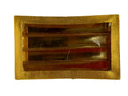 Fancy Decorative Design of Empty Sweet Boxes (Golden) - 1 Kg