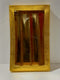 Fancy Decorative Design of Empty Sweet Boxes (Golden) - 1 Kg