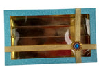 Fancy Decorative Design of Empty Sweet Boxes (Light Blue) - 1 Kg