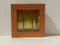 Fancy Design Sweets Boxes in Shimmer Orange W/ Window - 1/4 Kg