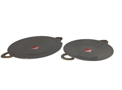 Copper Stainless Steel Tawa for Serving Ware (Plain) - 2 Sizes