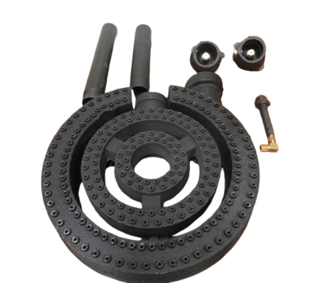 Gas Burner With Fittings for Cooking
