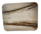 Eco-Friendly Disposable Rec. Plates - 12 x 10" (Pack of 25 Pcs)
