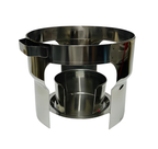 Stainless Steel Tikki Tawa / Tava Stand for Restaurants 15"