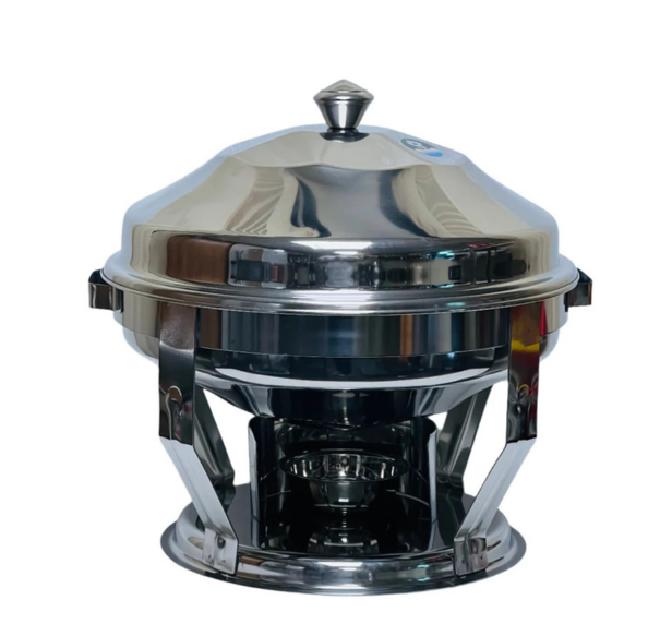 Stainless Steel Diamond Style Chafing Dish For Serverware - 7.5 Ltr