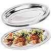 Stainless Steel  Oval Dish  serving ware Plain (3 Sizes)