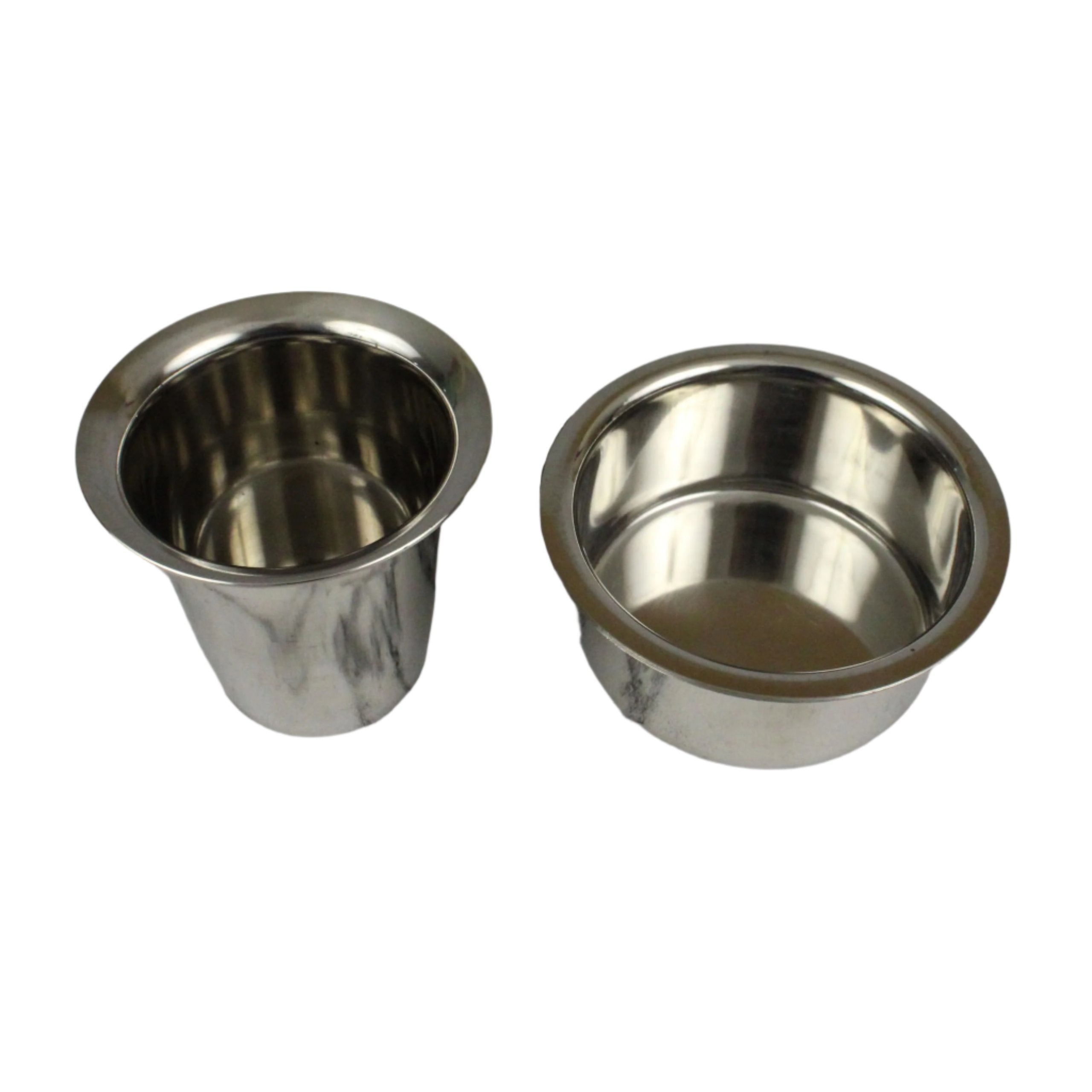 Stainless  Steel    Coffee  Dabra & Rampatra Glass   - 5.5