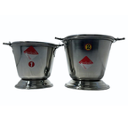 Stainless Steel  Bucket  Plain ( 2 Sizes)  serving ware