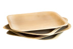 Eco-Friendly Disposable Square Plates - 9 x 9" (Pack of 25 Pcs)