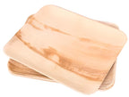 Eco-Friendly Disposable Square Plates - 9 x 9" (Pack of 25 Pcs)
