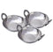Stainless Steel Kadai for Serving (3 Sizes)