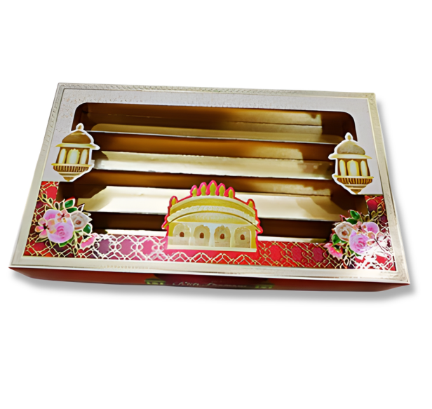 Jharokha Design Sweet Box - 1 Kg